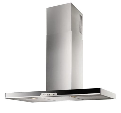 Best Eclisse Chimney Hood, 35-7/16 (90CM), IQ6, Stainless Steel WC34IQ90SB