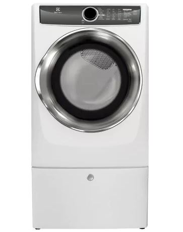 Electrolux Front Load Perfect Steam™ Gas Dryer with Instant Refresh and 9 cycles - 8.0. Cu. Ft. EFMG