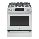 GE Café™ Series Slide-In Front Control Dual-Fuel Range with Baking Drawer C2S985SETSS