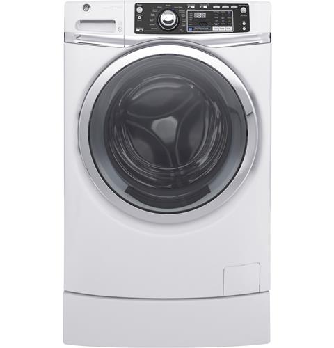 GE® ENERGY STAR® 4.9 DOE cu. ft. capacity RightHeight™ Design Front Load washer with steam GFW490RSK GE® ENERGY STAR® 4.9 DOE cu. ft. capacity RightHeight™ Design Front Load washer with steam GFW490RSK