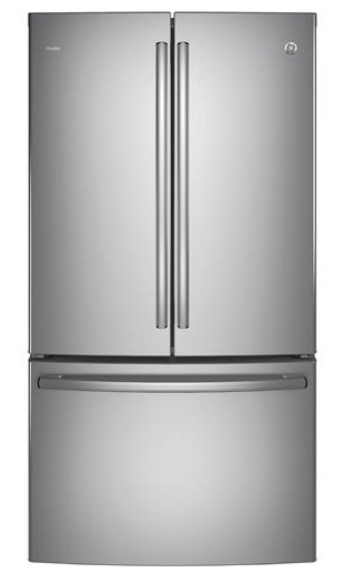 GE Profile™ Series ENERGY STAR® 23.1 Cu. Ft. Counter-Depth French-Door Refrigerator GE Profile PWE23KSKSS