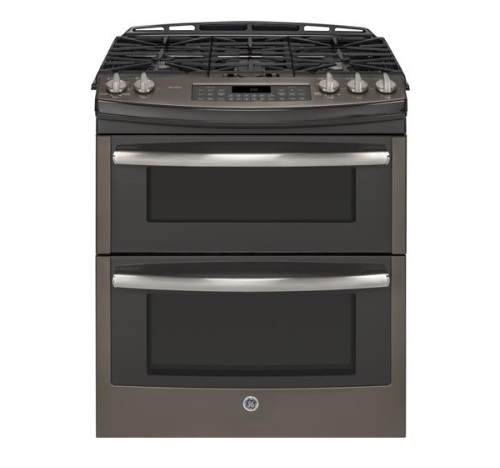GE Profile™ Series 30" Slide-In Front Control Double Oven Gas Range PGS950EEFES GE Profile™ Series 30" Slide-In Front Control Double Oven Gas Range PGS950EEFES