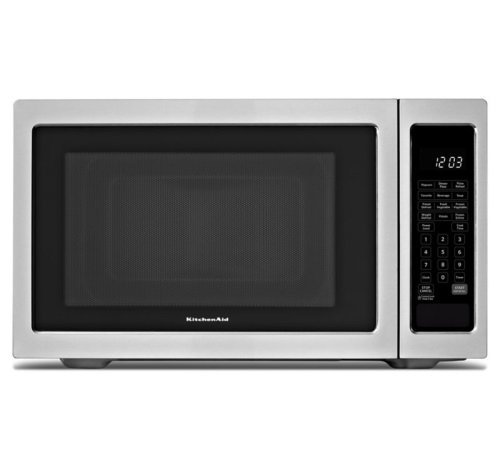 KitchenAid Countertop Microwave, 1.6cf, Black/Stainless KCMS1655BSS KitchenAid Countertop Microwave, 1.6cf, Black/Stainless KCMS1655BSS