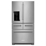 KitchenAid® 25.8 Cu. Ft. 36" Multi-Door Freestanding Refrigerator with Platinum Interior Design KRMF