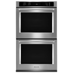 KitchenAid® 30" Double Wall Oven with Even-Heat™ True Convection KODE500ESS