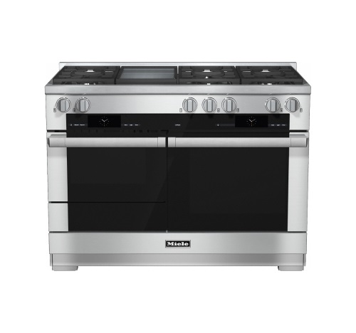 Miele 48" Dual Fuel Range with Griddle HR1956 DF GD Miele 48" Dual Fuel Range with Griddle HR1956 DF GD