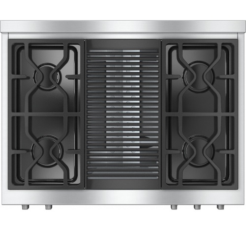 Miele 36" Rangetop w/ 4 Burners & Grill KMR1135 G Miele 36" Rangetop w/ 4 Burners & Grill KMR1135 G