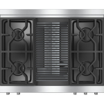 Miele 36" Rangetop w/ 4 Burners & Grill KMR1135 G