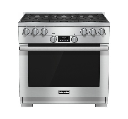 Miele HR1134G GR 36" Gas Range w/ 6 Burners Miele HR1134G GR 36" Gas Range w/ 6 Burners