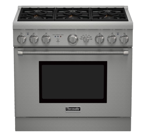 Thermador 36" Pro Harmony Dual Fuel 6 Burner Range - Stainless Steel PRD366GHU Thermador 36" Pro Harmony Dual Fuel 6 Burner Range - Stainless Steel PRD366GHU
