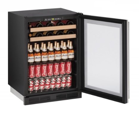 U-Line 1224BEV 24” Beverage Center U-line U-1224BEVS-00B