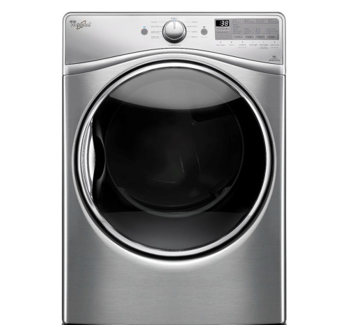 Whirlpool® 7.4 cu. ft. Gas Dryer with Advanced Moisture Sensing..Color: Diamond Steel WGD92HEFU Whirlpool® 7.4 cu. ft. Gas Dryer with Advanced Moisture Sensing..Color: Diamond Steel WGD92HEFU