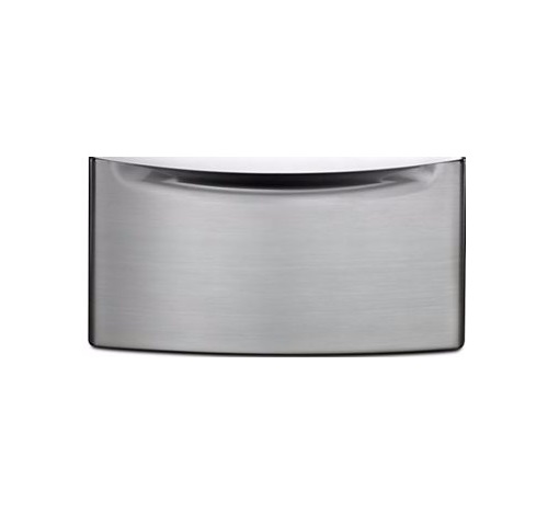 Laundry 123® 15.5" Laundry Pedestal with Chrome Handle and Storage Drawer Laundry 123® 15.5" Laundry Pedestal with Chrome Handle and Storage Drawer XHPC155YU