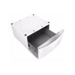 Whirlpool Pedestal, 15.5" w/Drawer- White w/Chrome Handle XHPC155XW