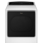 Whirlpool 8.8 cu.ft Top Load HE Electric Dryer with Intuitive Touch Controls, Steam Refresh WED8500D