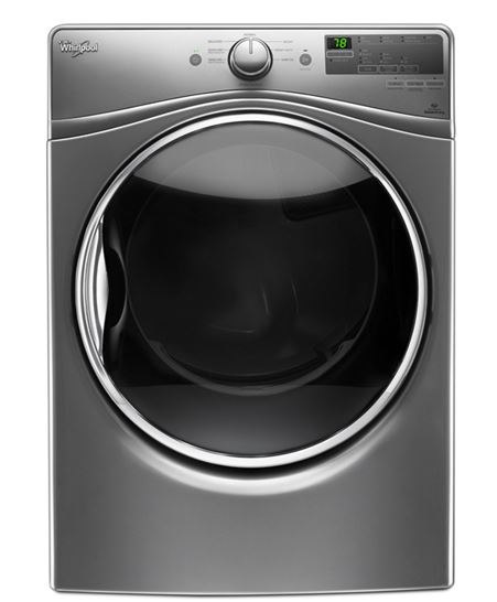 Whirlpool 7.4 cu.ft. Front Load Electric Dryer with Advanced Moisture Sensing, 8 cycles WED85HEFC Whirlpool 7.4 cu.ft. Front Load Electric Dryer with Advanced Moisture Sensing, 8 cycles WED85HEFC