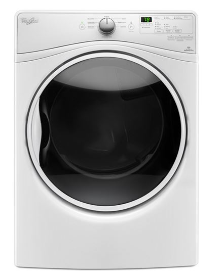 Whirlpool 7.4 cu.ft. Front Load Electric Dryer with Advanced Moisture Sensing, 8 cycles WED85HEFW Whirlpool 7.4 cu.ft. Front Load Electric Dryer with Advanced Moisture Sensing, 8 cycles WED85HEFW