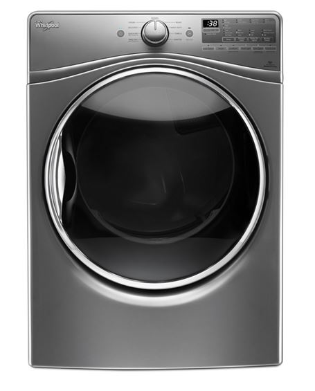 Whirlpool 7.4 7.4 cu.ft Front Load Electric Dryer with Advanced Moisture Sensing, EcoBoost™ WED92HEF Whirlpool 7.4 7.4 cu.ft Front Load Electric Dryer with Advanced Moisture Sensing, EcoBoost™ WED92HEF