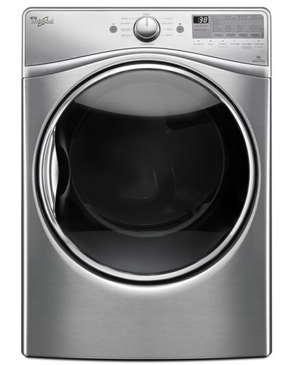 Whirlpool 7.4 cu.ft Front Load Electric Dryer with Advanced Moisture Sensing, EcoBoost™ WED92HEFU Whirlpool 7.4 cu.ft Front Load Electric Dryer with Advanced Moisture Sensing, EcoBoost™ WED92HEFU