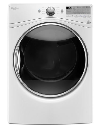 Whirlpool 7.4 cu.ft Front Load Electric Dryer with Advanced Moisture Sensing, EcoBoost™ WED92HEFW Whirlpool 7.4 cu.ft Front Load Electric Dryer with Advanced Moisture Sensing, EcoBoost™ WED92HEFW