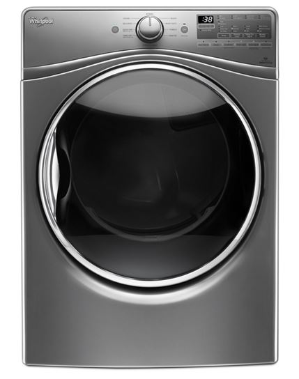 Whirlpool 7.4 cu.ft Front Load Gas Dryer with Advanced Moisture Sensing, EcoBoost™ WGD92HEFC Whirlpool 7.4 cu.ft Front Load Gas Dryer with Advanced Moisture Sensing, EcoBoost™ WGD92HEFC