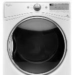 Whirlpool 7.4 cu.ft Front Load Gas Dryer with Advanced Moisture Sensing, EcoBoost™ WGD92HEFW