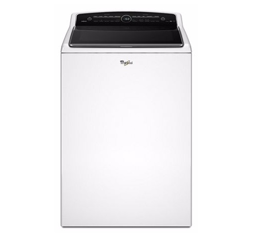 Whirlpool® 5.3 cu. ft. Cabrio® High-Efficiency Top Load Washer with Active Spray Technology - White Whirlpool® 5.3 cu. ft. Cabrio® High-Efficiency Top Load Washer with Active Spray Technology - White