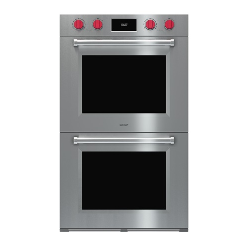 Wolf 30" Professional Double Electric Built-In M Series Oven- Stainless Steel DO30PM/S/PH Wolf 30" Professional Double Electric Built-In M Series Oven- Stainless Steel DO30PM/S/PH